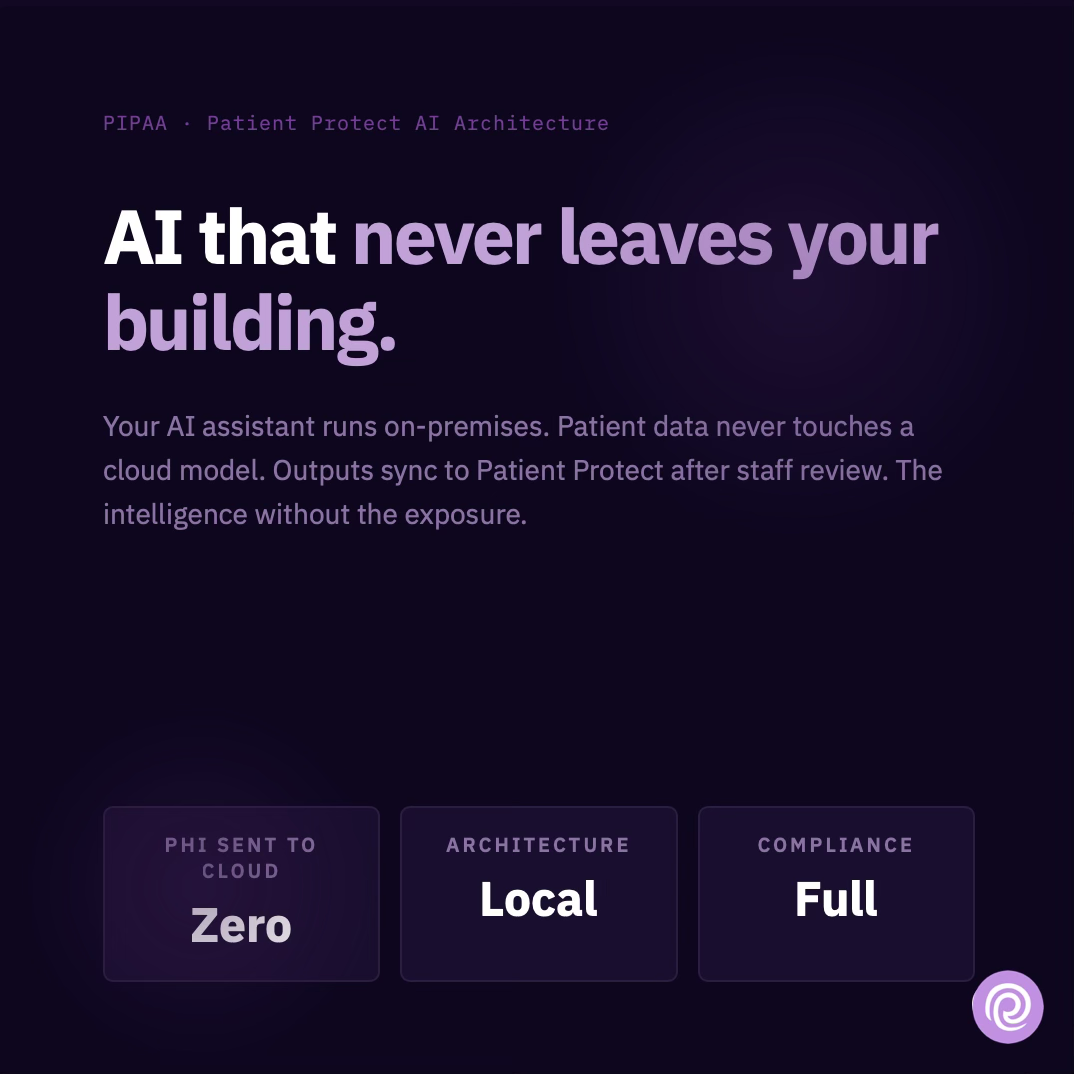 PIPAA: AI compliance assistant that runs on-premises