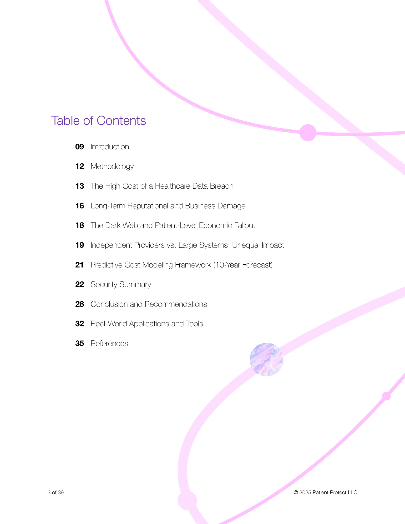 Page 3: Contents