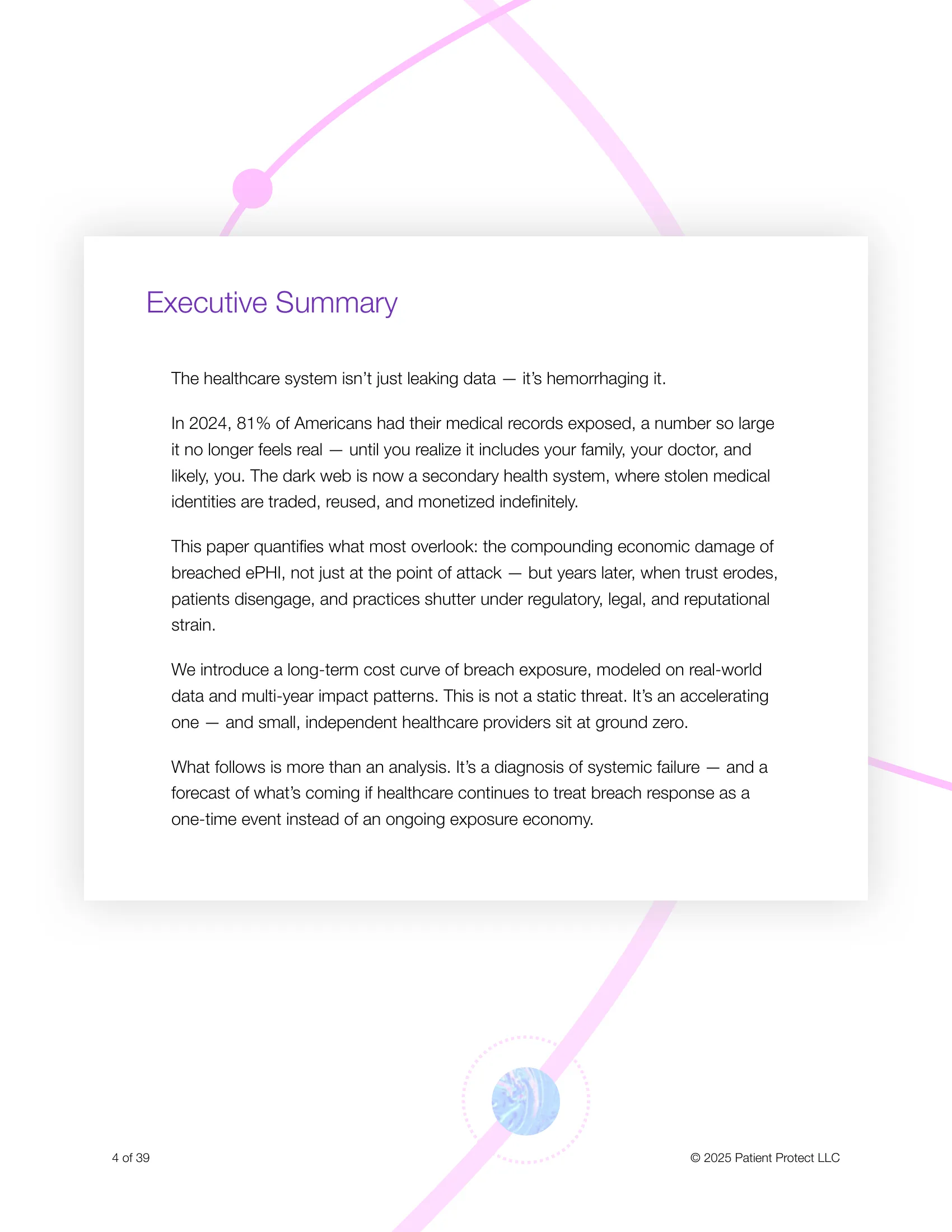 Page 4: Executive Summary
